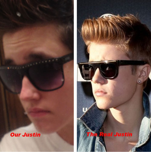 Justin Bieber Impersonator