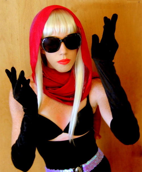 Lady Gaga impersonator- NYC