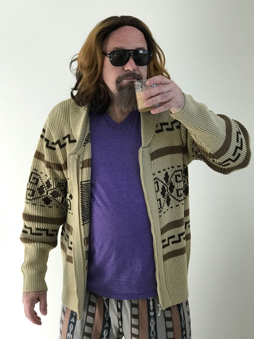 The Dude Lebowski impersonator