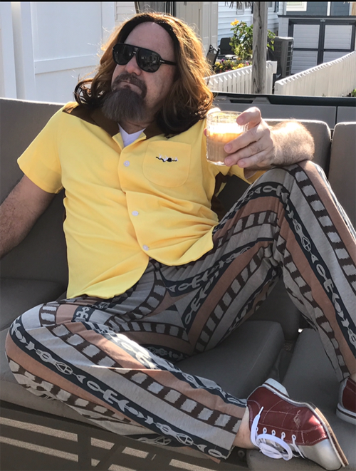 The Dude Lebowski impersonator