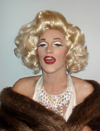 Marilyn Monroe impersonator - drag - NYC