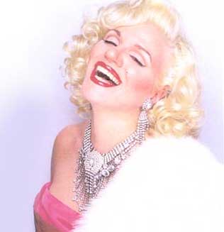 Marilyn Monroe impersonator New York City
