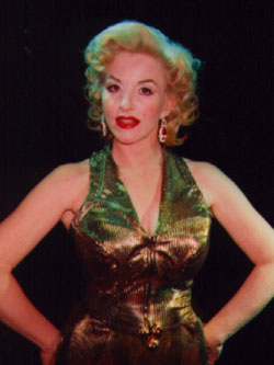 Marilyn Monroe impersonator