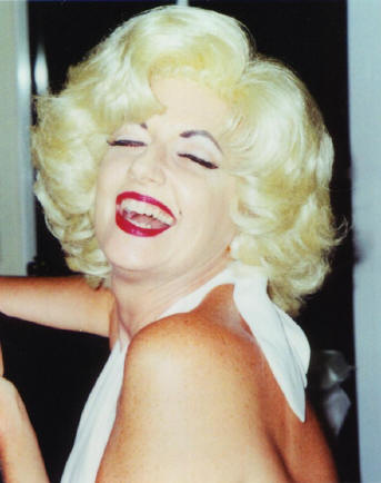 Marilyn Monroe impersonator