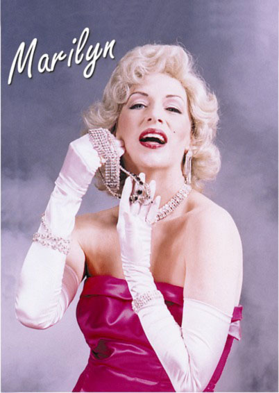 Marilyn Monroe impersonator Las Vegas