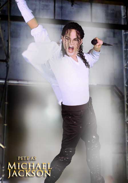Michael Jackson impersonator -  Los Angeles