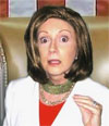 Nancy Pelosi impersonator