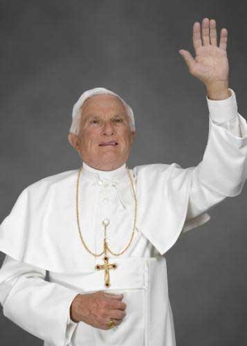 Pope Benedict lookalike California