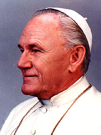 Pope John Paul II Impersonator