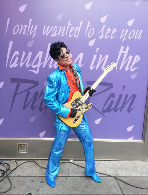 Prince impersonator  NY NJ PA