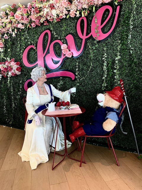 Queen Elizabeth with Paddington Bear