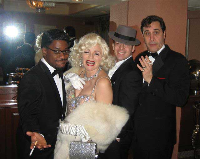 Rat Pack with Marilyn Monroe - Impersonators - NY