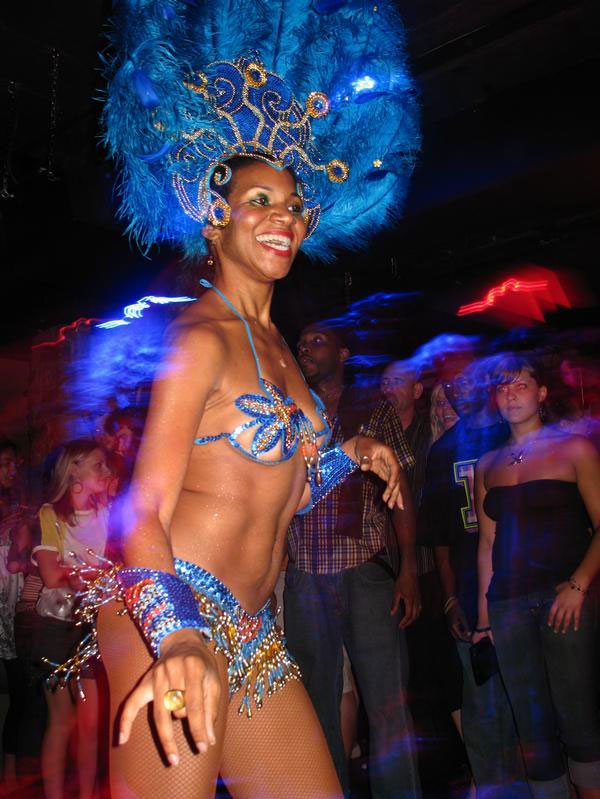 Brazillian Samba Dancer - Mardi Gras