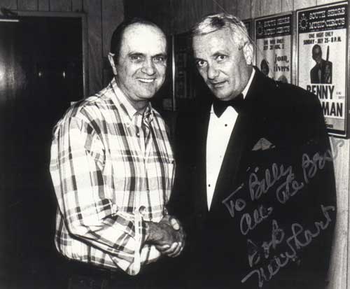 Frank Sinatra impersonator with Bob Newhart