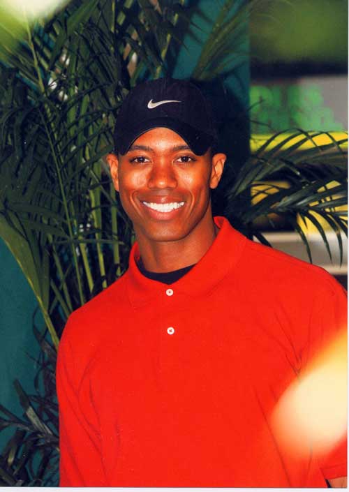 Tiger Woods impersonator