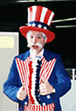 Uncle Sam Impersonator NYC