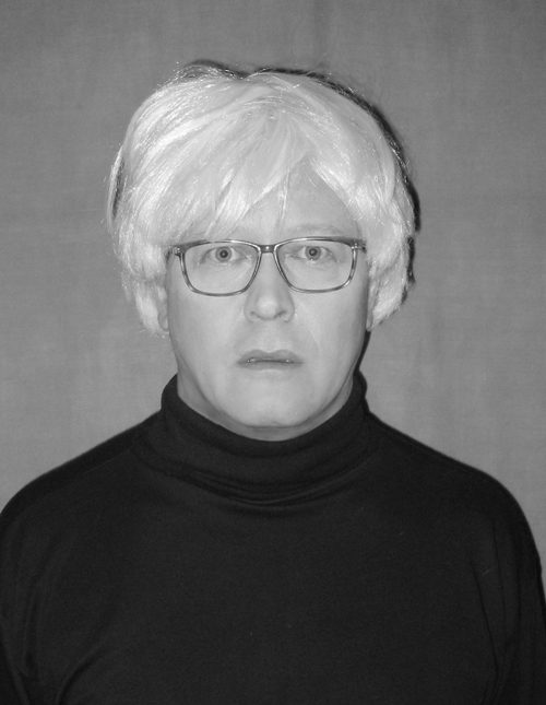 Andy Warhol Impersonator