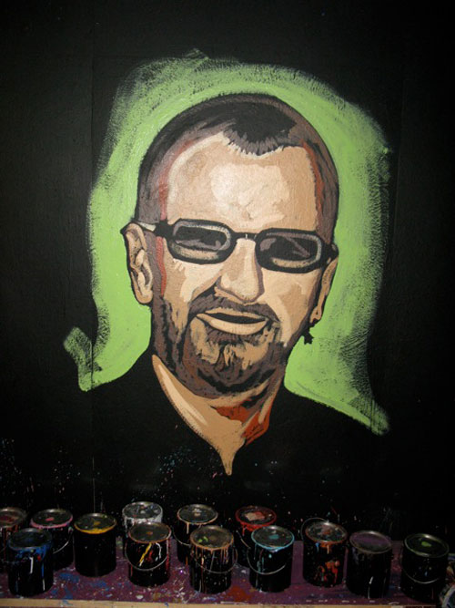 speed painter show  - Ringo Starr