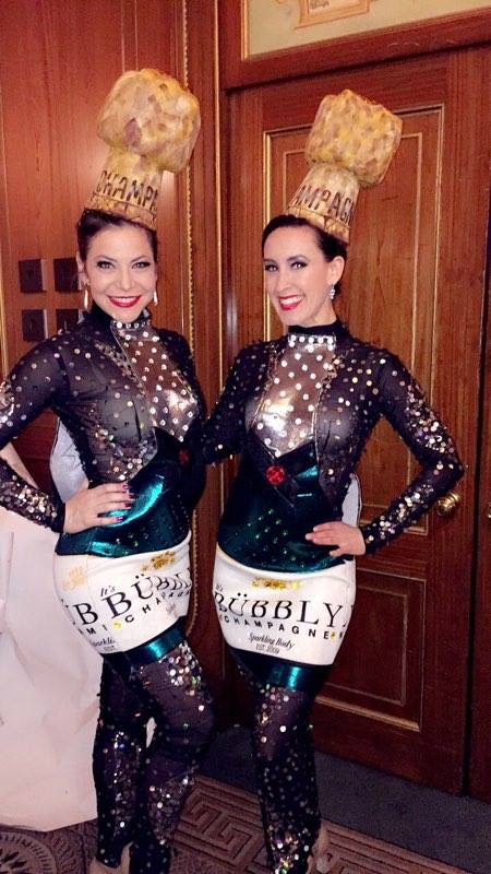 Champagne Costumes with 