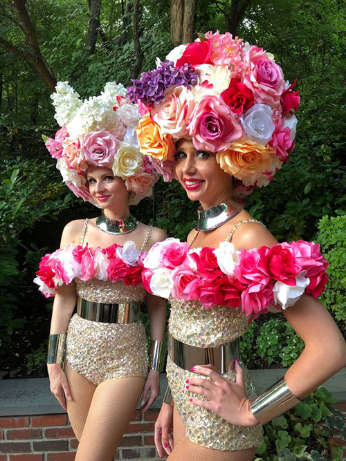 Colorful Flower Greeters