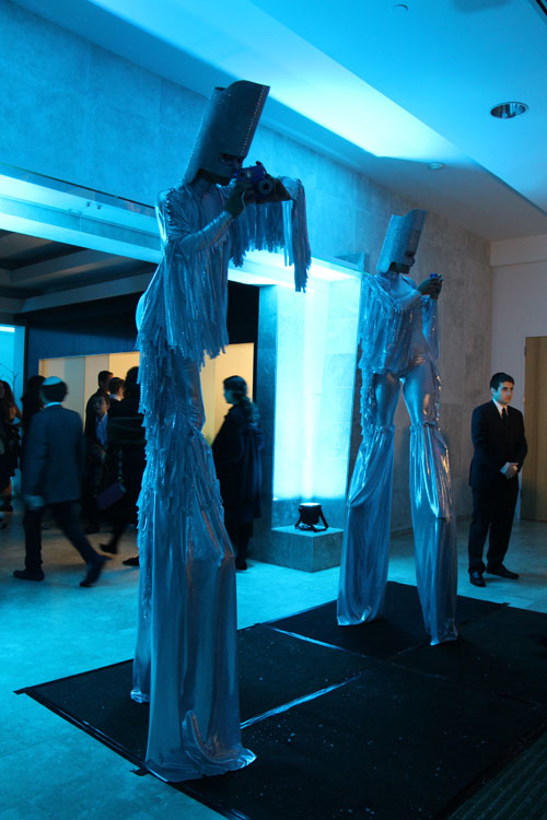 Silver Stilt Walkers