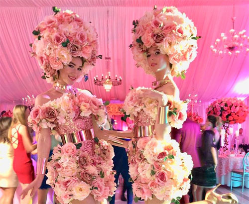 Pretty in Pink Flower Girls