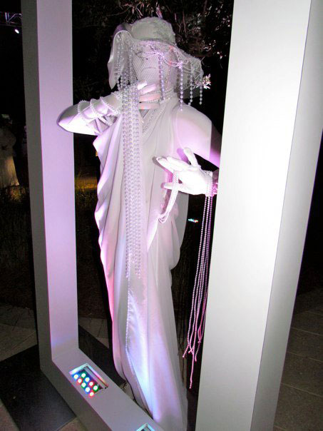 Erte living statue -  Florida