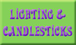vintage lighting and candle holders