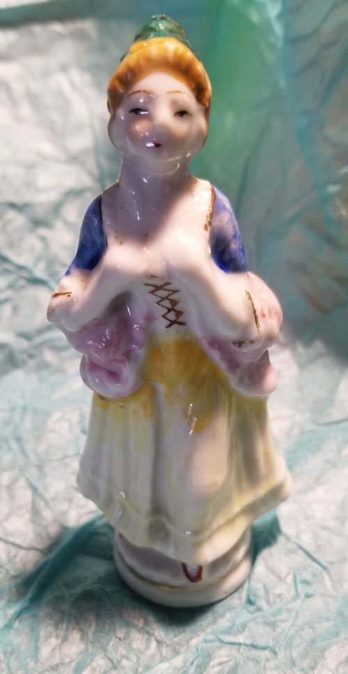Lady of the Court Figurine - Occupied Japan 