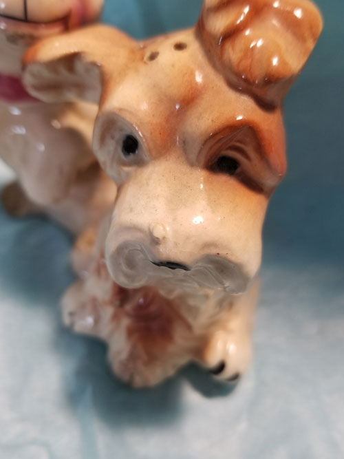 puppy salt & pepper shakers