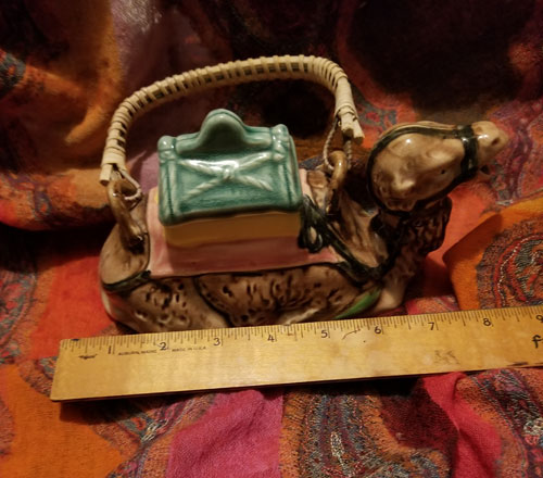 Hand-Japanese Moriyama Camel Teapot