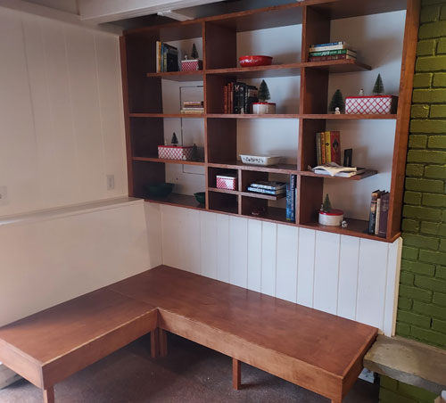 midcentury modern wall unit